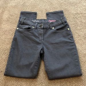 Crewcuts Girls size 12 Gray Runaround Jeans